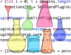 graphic image of test tubes